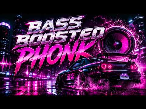 Bass Boosted Phonk 🔊 Hard Phonk Music for Cars & Drift