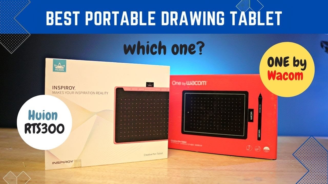 Huion RTS300 vs 'ONE' by Best budget drawing tablet! YouTube