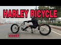 I tried riding harley bicycle 