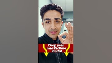 How to Study in a DROP year? #JEE #Dropper #Strategy