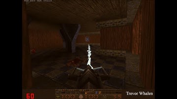 Quake E4M6, The Pain Maze, speed run, Nightmare difficulty
