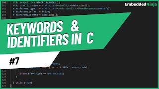 Keywords and Identifiers in C Programming