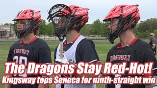 Kingsway 9 Seneca 6 | HS Boys Lacrosse | Keegan Borkowski Hat Trick!