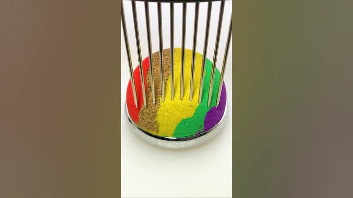 Very Satisfying and Relaxing, Kinetic Sand ASMR, Drop and squish  #relaxing  #satisfying