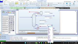 ASPEN SIMULATION ( MATERIAL AND ENERGY BALANCE )