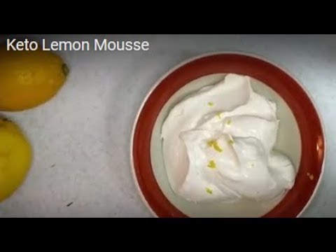 Keto Lemon Mousse