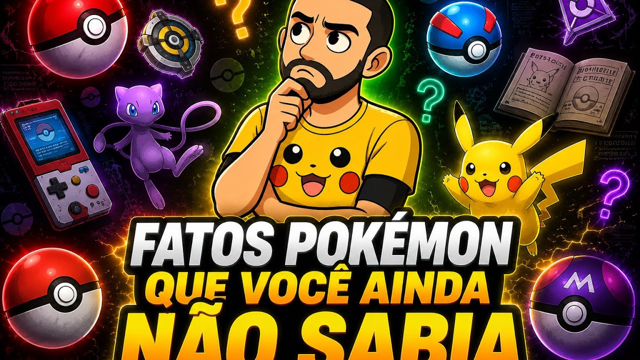 3 curiosidades Pokémon que você não sabia!