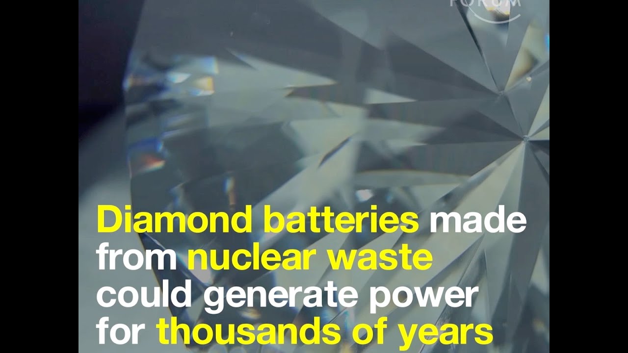 Diamond batteries made from nuclear waste could generate power for