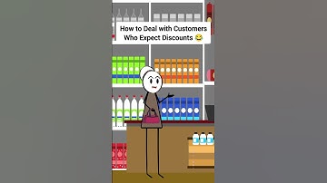How to Deal with Customers Who Expect Discounts #gplus #animation #funny #skits