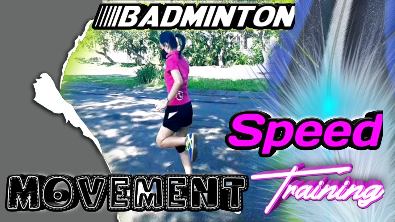 BADMINTON Movement Speed training - YouTube