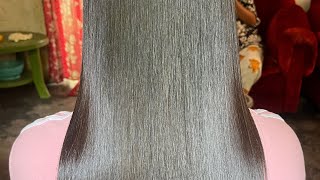 Hair Straightening At Homesayas Kitchen Vlog