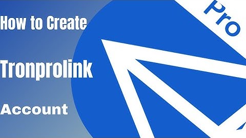How to Create Tronlink Pro Account ?? | Simply Explained in Urdu / Hindi |