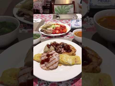 Part 142Rd. Casa Pascal Restaurant ですMorning Buffet + Lunch Buffet = 265BahtですAM 8:00 〜PM 2:00迄営業中です