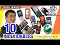 10 celulares INOLVIDABLES de SONY ERICSSON RETRO CELULARES 4K