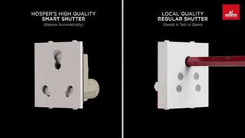 HOSPER MODULAR PLATE SWITCH SOCKET AND ITYADI
