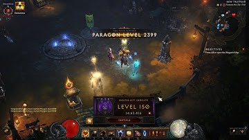 Diablo III: S34 - Solo GR150 Crusader - Aegis of Valor - Fist of the Heavens - SSF, P2400
