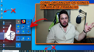 Como desativar organizar ícones automaticamente em pastas Windows 7?