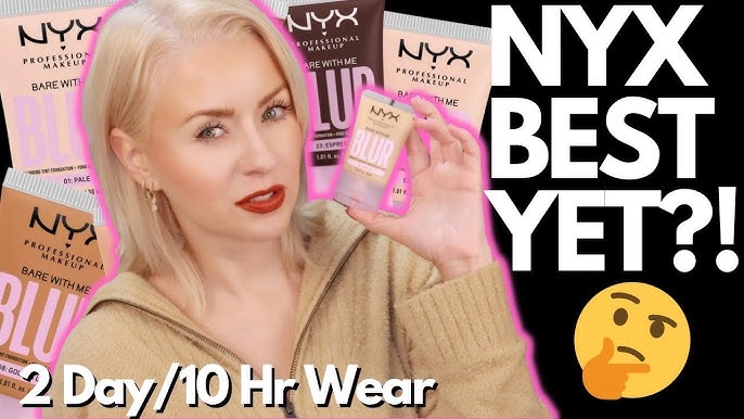 Nyx Bare With Me Blur Skin Tint Foundation Review