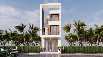 Mẫu nhà ống 3 tầng hiện đại và sang trọng mặt tiền 5m của anh Cường - Biên Hòa