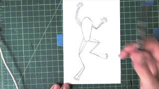Pointillism Frog