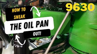 Is this one of the most difficult oil pans to replace? Probably…but I’ve got a trick! (9630)
