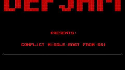 Defjam   Conflict Middle East HYPERSPIN AMIGA INTRO CRACKTRO DEMO COMMODORE NOT MINE VIDEOS