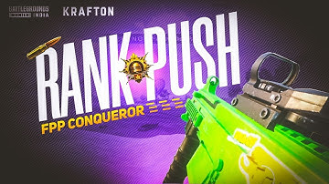 FLASH HACKER BACK IN BGMI 😓 || SOLO FPP RANK PUSH || CONQUEROR DONE IN DUO FPP