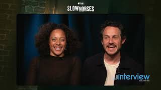 Rosalind Eleazar & Dustin DemriBurns on working with Gary Oldman in  'Slow Horses'