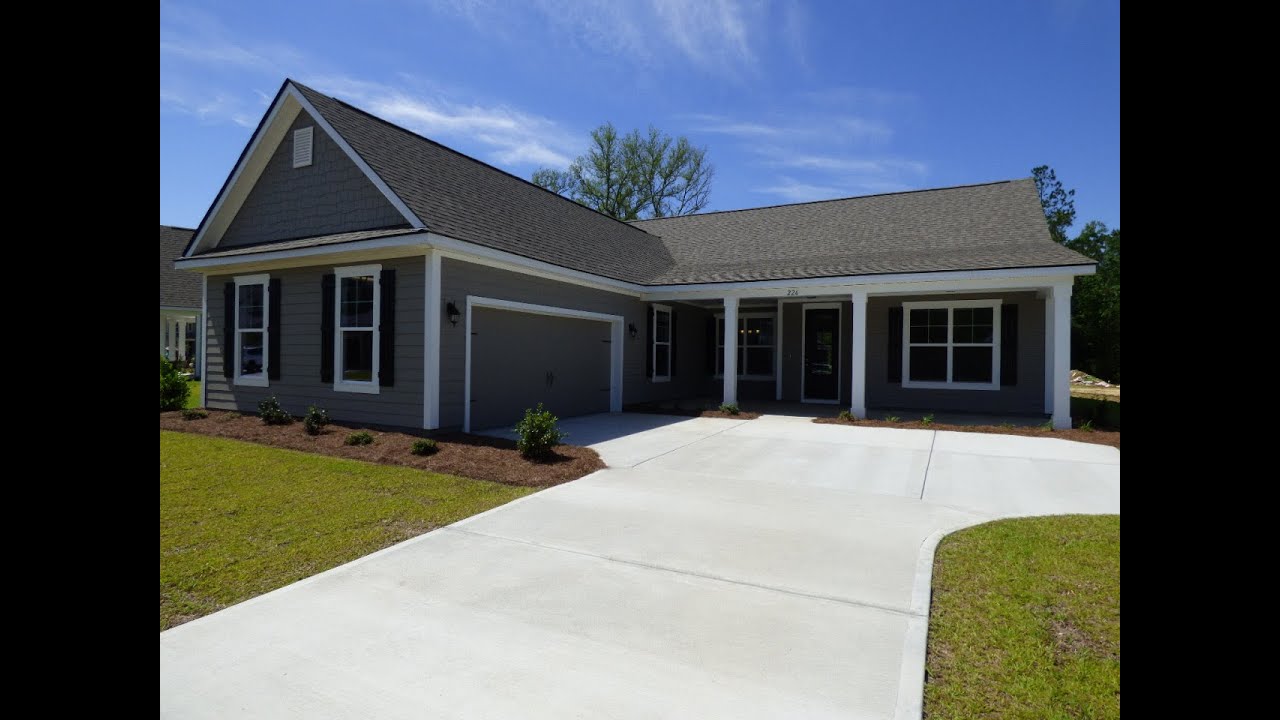 New Hawthorne Model Home In Cypress Ridge Bluffton SC YouTube