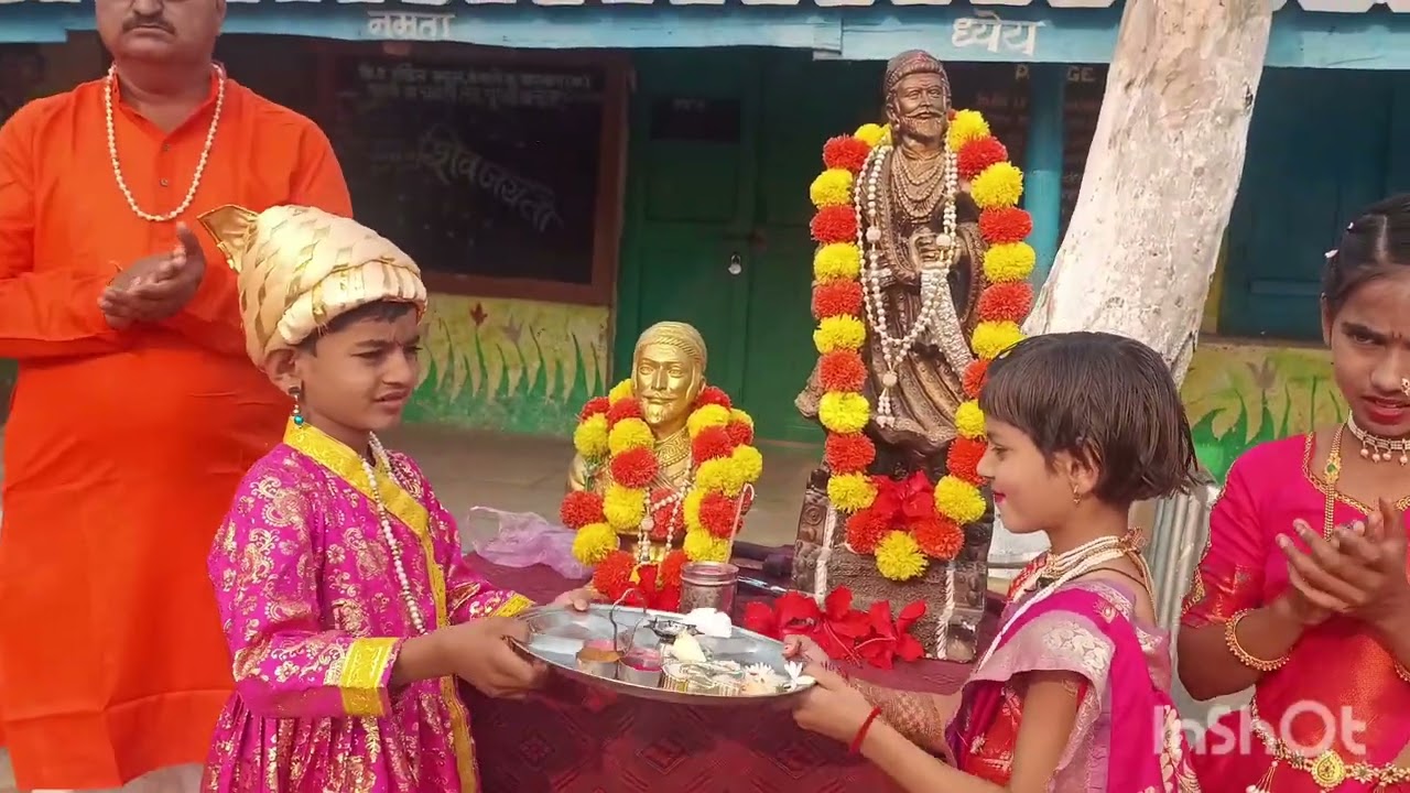 शिवजयंती उत्सव.      जिल्हा परिषद प्राथमिक शाळा कंधाणे 