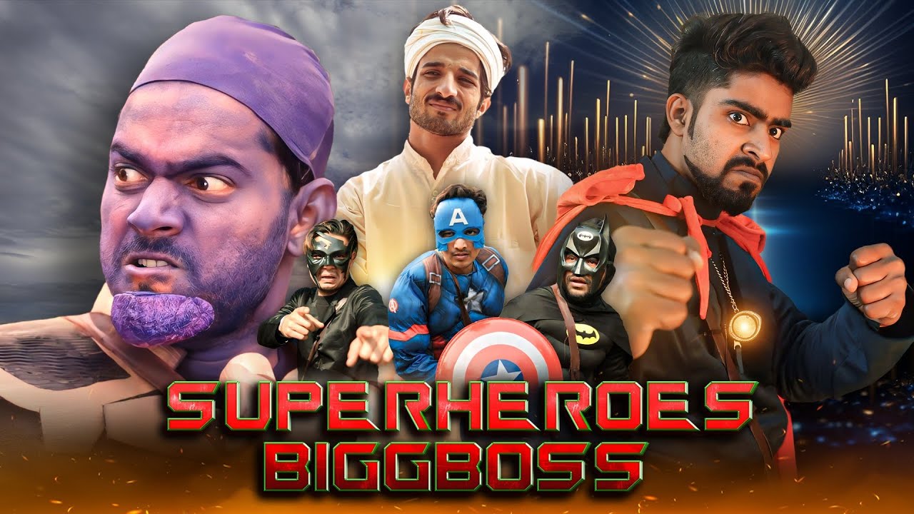 SuperHeroes in BiggBoss | 2 in 1 Vines