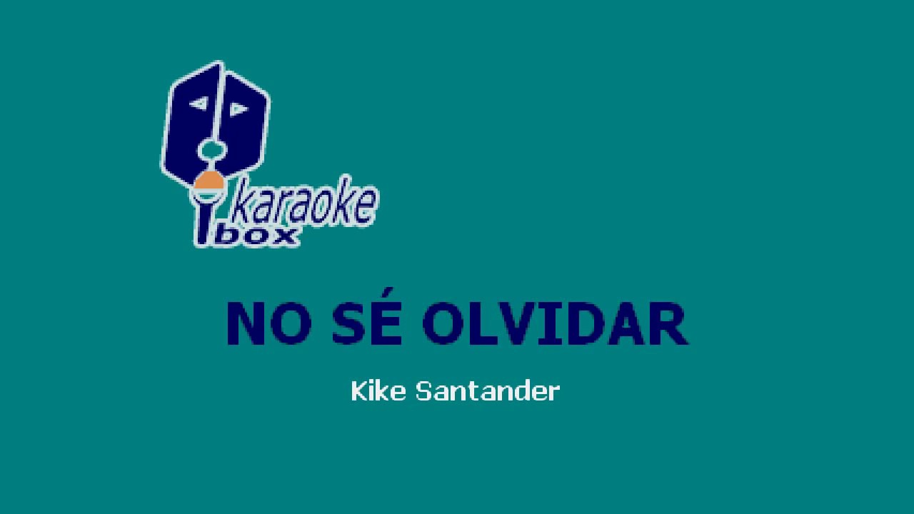Alejandro Fernández - No Sé Olvidar (Instrumental Karaoke)