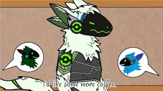 I'd like some more coffee. //Protogen animation