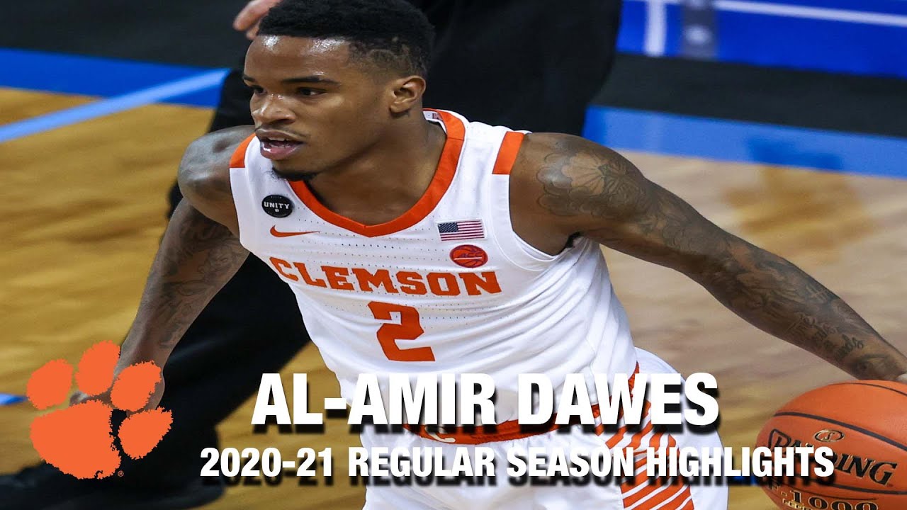 Al-Amir Dawes 2020-21 Regular Season Highlights | Clemson Guard