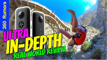 Ultra IN-DEPTH Insta360 ONE X Review: slow motion 360 camera and THIRD PERSON camera