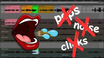 How to fix mouth clicks and noise in Ableton Live