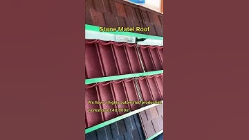Stone coated roofing sheets factory in China