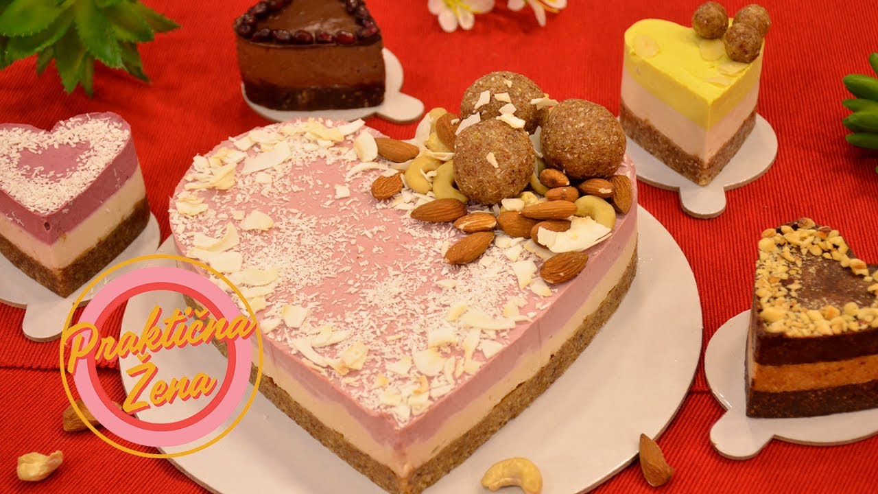 Praktična žena – Zdrava torta  od jagoda i indijskog oraha