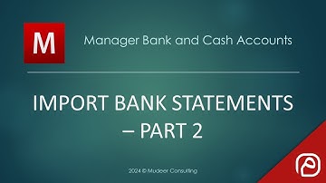 Manager.io Guides: 75 Import bank statements - Part 2