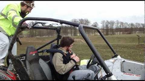 Hilarious Polaris rzr accident!
