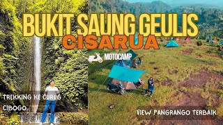 CAMPING DI KAKI GUNUNG PANGRANGO 1375 MDPL | BUKIT SAUNG GEULIS MOTOCAMP ADV 160