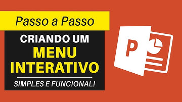 Criando MENU INTERATIVO no PowerPoint | Simples e Funcional