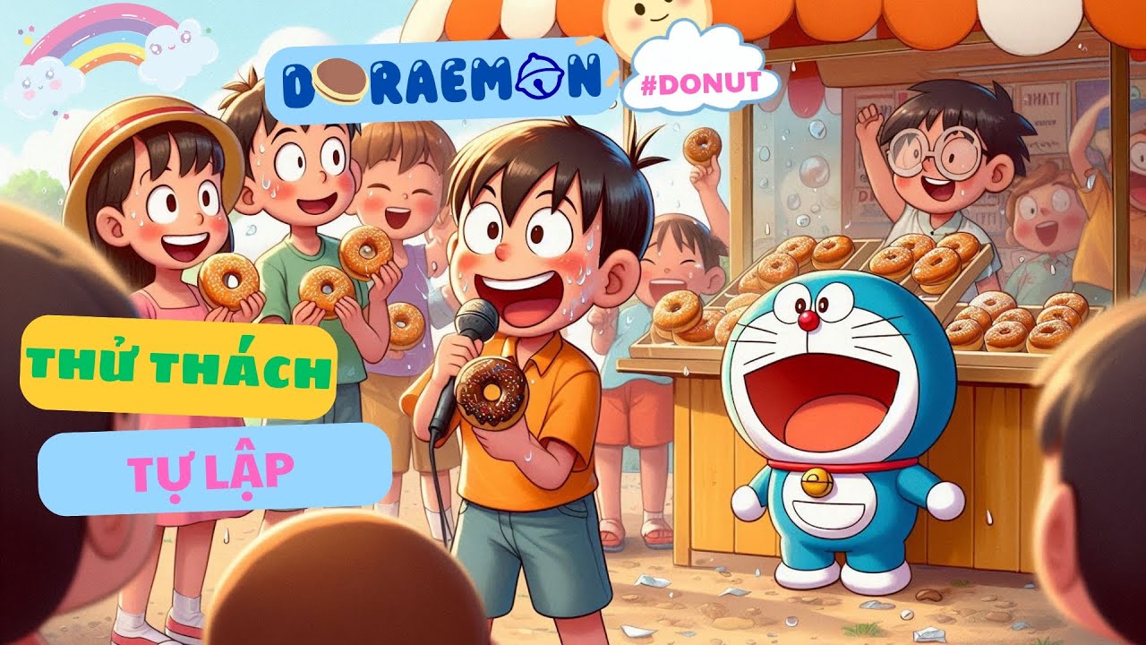 Doraemon và Nobita bán bánh rán – Hành trình tự lập đầy vui vẻ! # ...
