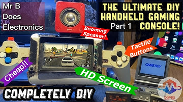 DIY Handheld Gaming Console || Cheapest build on YouTube || Raspberry Pi Powered || Subscribe, Like