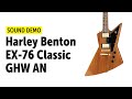 Harley Benton EX-76 Classic GHW AN - Sound Demo (no talking)