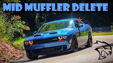 Mid Muffler Delete 2020 Challenger Hellcat