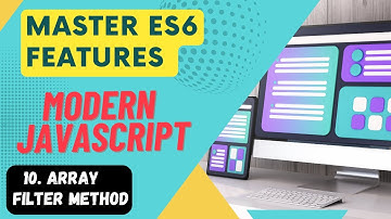 Master ES6 Features #10 - Array filter Method