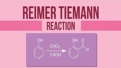 L.17 #Reimer Tiemann reaction.....✍️