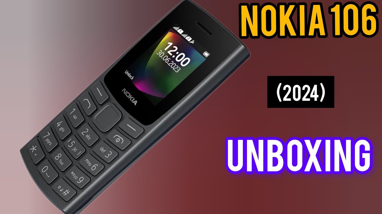 Nokia 106 (2024) Unboxing 