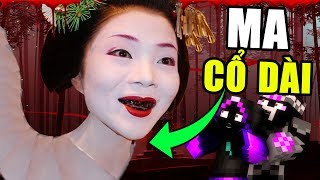 Minecraft Ông Nội Kể Chuyện #65- Sự Tích MA CỔ DÀI 👻 Rokurokkubi !